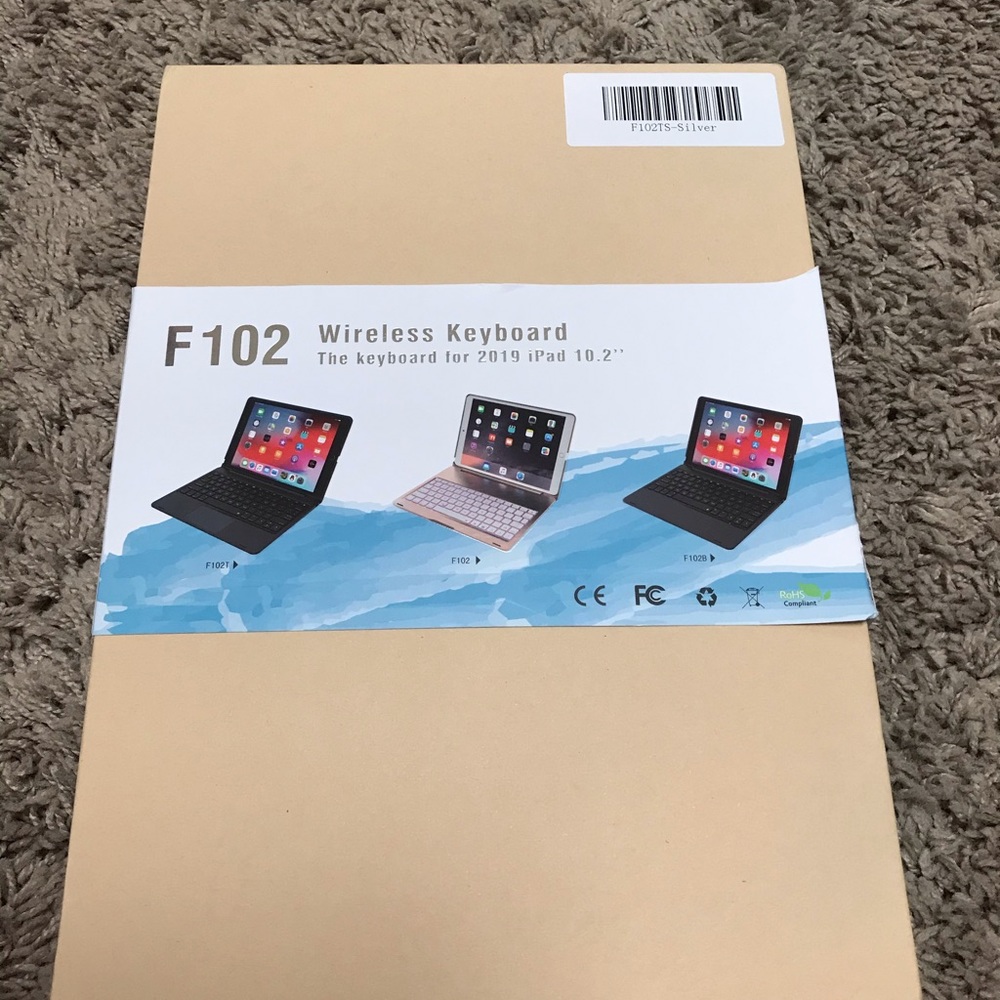 Gold and Cherry Trackpad Smart Case